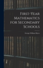 Image for First-Year Mathematics for Secondary Schools