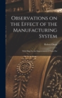 Image for Observations on the Effect of the Manufacturing System