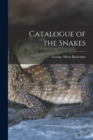 Image for Catalogue of the Snakes