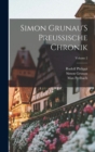 Image for Simon Grunau&#39;S Preussische Chronik; Volume 2