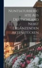 Image for Nuntiaturberichte Aus Deutschland Nebst Erganzenden Aktenstucken; Volume 7
