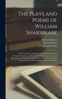 Image for The Plays and Poems of William Shakspeare