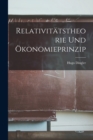 Image for Relativitatstheorie Und Okonomieprinzip