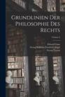 Image for Grundlinien Der Philosophie Des Rechts; Volume 6