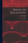 Image for Report on Blacklisting
