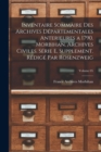 Image for Inventaire sommaire des Archives departementales anterieures a 1790. Morbihan. Archives civiles. Serie E, supplement. Redige par Rosenzweig; Volume 05