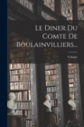 Image for Le Diner Du Comte De Boulainvilliers...