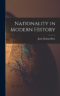 Image for Nationality in Modern History