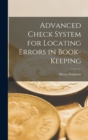 Image for Advanced Check System for Locating Errors in Book-Keeping
