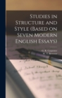 Image for Studies in Structure and Style (Based on Seven Modern English Essays)