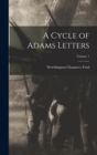 Image for A Cycle of Adams Letters; Volume 1
