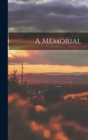 Image for A Memorial