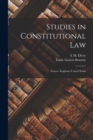 Image for Studies in Constitutional Law