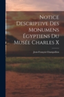 Image for Notice Descriptive Des Monumens Egyptiens Du Musee Charles X