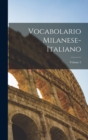 Image for Vocabolario Milanese-Italiano; Volume 2