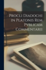 Image for Procli Diadochi in Platonis Rem Pvblicam Commentarii