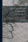 Image for Les Fautes De Langage