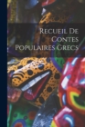 Image for Recueil De Contes Populaires Grecs