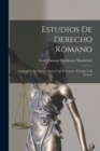 Image for Estudios De Derecho Romano