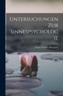 Image for Untersuchungen Zur Sinnespsychologie
