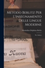 Image for Metodo Berlitz Per L&#39;insegnamento Delle Lingue Moderne