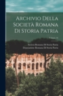 Image for Archivio Della Societa Romana Di Storia Patria; Volume 16