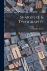 Image for Shakspere &amp; Typography