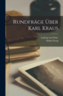 Image for Rundfrage uber Karl Kraus