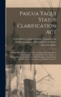 Image for Pascua Yaqui Status Clarification Act