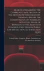 Image for Hearings Regarding the Communist Infiltration of the Motion Picture Industry. Hearings Before the Committee on Un-American Activities, House of Representatives, Eightieth Congress, First Session. Publ