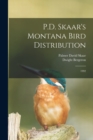 Image for P.D. Skaar&#39;s Montana Bird Distribution : 1992