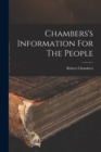 Image for Chambers&#39;s Information For The People