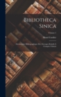 Image for Bibliotheca Sinica : Dictionnaire Bibliographique Des Ouvrages Relatifs A L&#39;empire Chinois; Volume 1