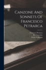 Image for Canzone And Sonnets Of Francesco Petrarca