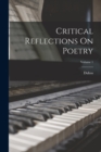 Image for Critical Reflections On Poetry; Volume 1