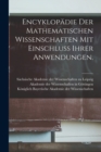 Image for Encyklopadie der Mathematischen Wissenschaften mit Einschluss ihrer Anwendungen.