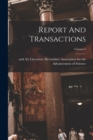 Image for Report And Transactions; Volume 6