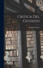 Image for Critica Del Giudizio