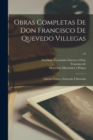 Image for Obras completas de Don Francisco de Quevedo Villegas