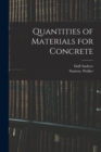 Image for Quantities of Materials for Concrete