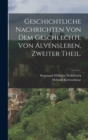 Image for Geschichtliche Nachrichten von dem Geschlechte von Alvensleben, Zweiter Theil.