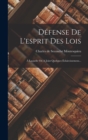 Image for Defense De L&#39;esprit Des Lois