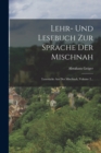 Image for Lehr- Und Lesebuch Zur Sprache Der Mischnah