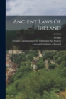 Image for Ancient Laws Of Ireland