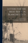 Image for Letters for the Most Rev. F. N. Blanchet, D. D.
