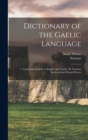 Image for Dictionary of the Gaelic Language