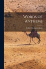 Image for Words of Anthems