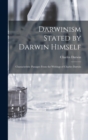 Image for Darwinism Stated by Darwin Himself