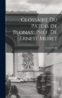 Image for Glossaire du Patois De Blonay. Pref. De Ernest Muret