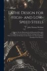 Image for Lathe Design for High- and Low-Speed Steels
